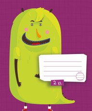 Sąsiuvinis linijomis NANAISA, 2 kl., 12 lapų