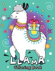 Llama Coloring Book