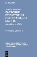 Factorum Et Dictorum Memorabilium, Vol. II