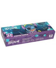 Guašas DISNEY „Stitch Blue“, 12 spalvų po 20 ml