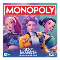 MONOPOLY Stalo žaidimas „Monopoly: KPOP Demon hunters“, suomių / švedų k.