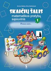 Skaičių šalis. 1-asis matematikos pratybų sąsiuvinis II klasei