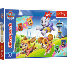 TREFL PAW PATROL Blizganti dėlionė „Šuniukai-patruliai“, 100 det.