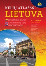 Lietuvos kelių atlasas. 1 : 120 000