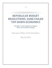 Republican Budget Resolutions