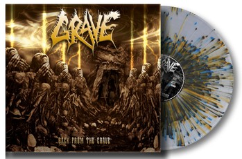 Vinilinė plokštelė LP GRAVE „Back From The Grave“ (Indie Crystal Exclusive Splatter Vinyl)