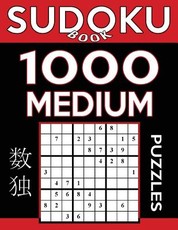 Sudoku Book 1,000 Medium Puzzles