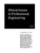 Ethical Issues in Professional Engineering