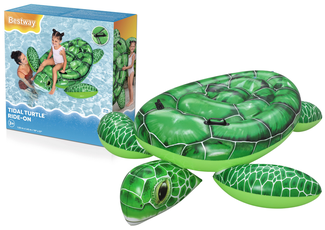 Pripučiamas plaukimo žaislas „Vėžlys“ Bestway, 150 x 145 cm
