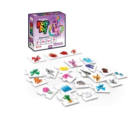 Mokomės spalvų dėlionė