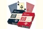 Cards 818 – žaidimo kortos, 2 vnt., raudona/mėlyna, dideli indeksai