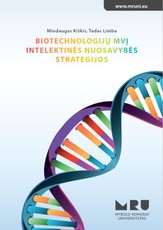 Biotechnologijų MVĮ intelektinės nuosavybės strategijos