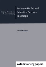 Access to Health and Education Services in Ethiopia