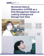 Monitored Natural Attenuation of MTBE as a Risk Management Option at Leaking Underground Storage Tank Sites
