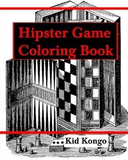 Hipster Games Coloring Book