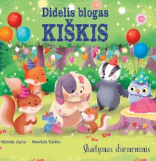 Didelis blogas kiškis. Skaitymas skiemenimis