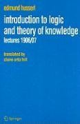 Introduction to Logic and Theory of Knowledge