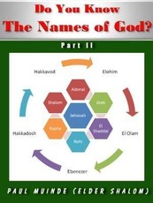 Do You Know the Names of God? Part 2