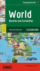 freytag & berndt Poster World map for Children, english, with metal ledges 1:22 Mio.
