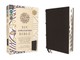 NIV Application Bible, Genuine Leather, Calfskin, Black, Red Letter, Thumb Indexed, Comfort Print