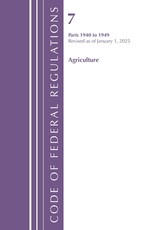 Code of Federal Regulations, Title 07 Agriculture 1940-1949, Revised as of January 1, 2022