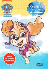 Paw Patrol. Šunyčiai patruliai. Spalvink su vandeniu