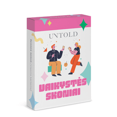 Pokalbių kortelės UNTOLD: VAIKYSTĖS SKONIAI