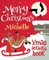 Merry Christmas Michelle - Xmas Activity Book
