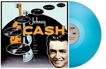 Vinilinė plokštelė LP CASH JOHNNY „With His Hot And Blue Guitar“ (Turquoise Vinyl) (LP)