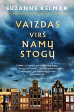 Vaizdas virš namų stogų