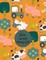 Farm animals coloring book