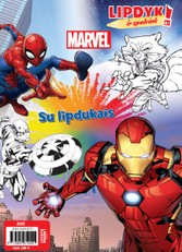 Marvel. Lipdyk ir spalvink. Žurnalas 2022 Nr. 1