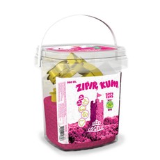 Modeliavimo smėlis RED CASTLE, rožinis, 500 gr