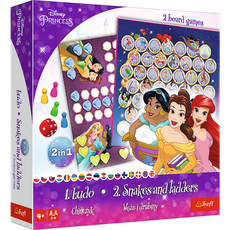 TREFL DISNEY PRINCESS Stalo žaidimas 2 in 1 „Princesės“ TREFL DISNEY PRINCESS Stalo žaidimas 2 in 1 „Princesės“