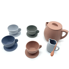 Silikoninis žaislų rinkinys „Arbatos pertraukėlė“