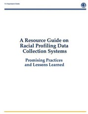 A Resource Guide on Racial Profiling Data Collection Systems