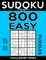 Sudoku Book 800 Easy Puzzles