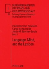 Language, Mind, and the Lexicon