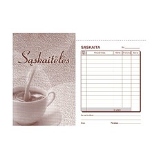 Užrašų knygelė kavinėms 5228