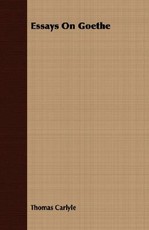 Essays on Goethe