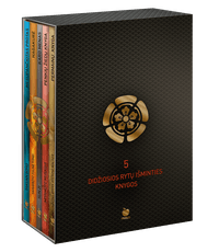 5 DIDŽIOSIOS RYTŲ IŠMINTIES KNYGOS (su dėžute): Permainų knyga, Nesupančiotas protas, Karo menas, Hagakurė, Penkių žiedų knyga 5 DIDŽIOSIOS RYTŲ IŠMINTIES KNYGOS (su dėžute): Permainų knyga, Nesupančiotas protas, Karo menas, Hagakurė, Penkių žiedų knyga