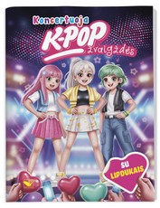 Koncertuoja K-POP žvaigždės. Su lipdukais