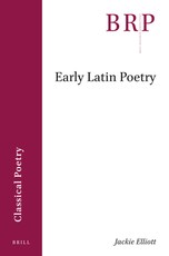 Early Latin Poetry