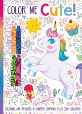 Color Me Cute! with Confetti Crayons and Stickers