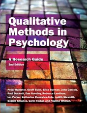 Qualitative Methods in Psychology