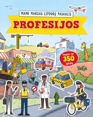 Profesijos. Mano margas lipdukų pasaulis