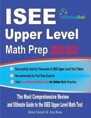 ISEE Upper Level Math Prep 2020-2021
