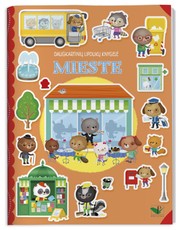 Daugkartinių lipdukų knygelė. Mieste