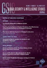 Global Security and Intelligence Studies
