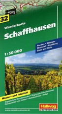 Schaffhausen Wanderkarte 1 : 50 000